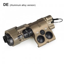 The MAWL-C1+ Metal aluminum alloy flashlight with green laser