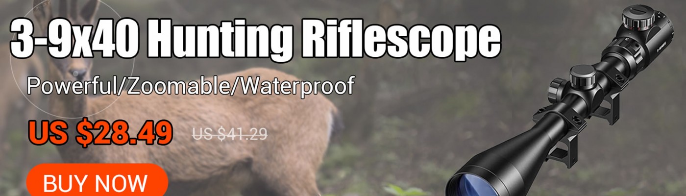 3-9x40 hunting riflescope