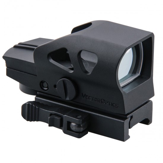 Vector Optics Ratchet 1x23x34 Multi 4 Reticle Red Dot Scope Weapon Reflex Sight Hunting AR AK 12ga Firearms Solid Shock Proof