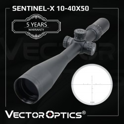 Vector Optics Sentinel X 10-40x50 Airgun Riflescope Air Rifle Scope Hunting Tactical Shooting Fit .177 .22 .25 Also .223 .308win