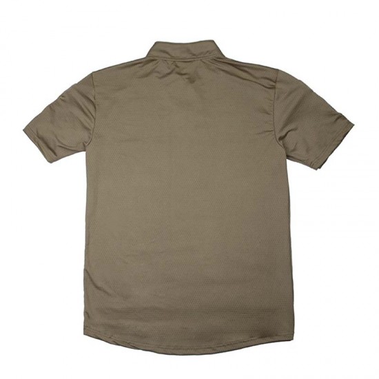 Outdoor New Type Spring Summer Menand#39;s Short Sleeve T-shirt V-neck Tactical Top Speed Dry Elastic Fabric TMC3679-KK