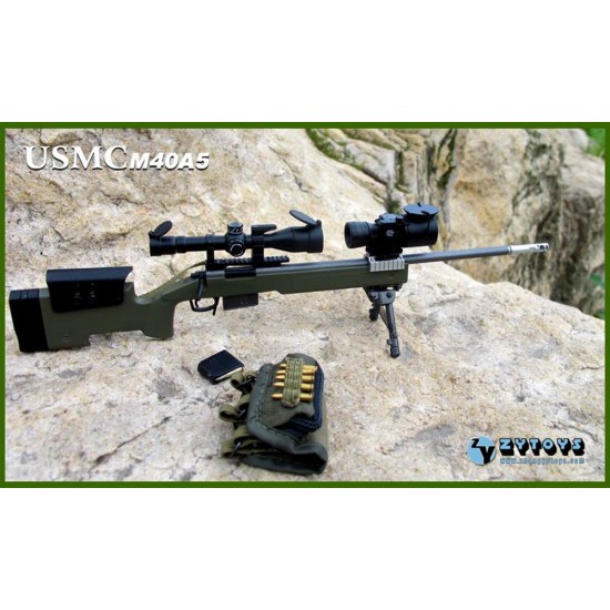 ZYTOYS 1/6th M40A5 Camouflage Sniper Series 8024 A B D Weapon Model For Doll Action Accessories