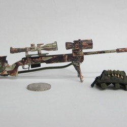 In Stock ZYTOYS 1/6th M40A5 Camouflage Sniper Series 8024 A B D Weapon Model For Doll Action Accessories