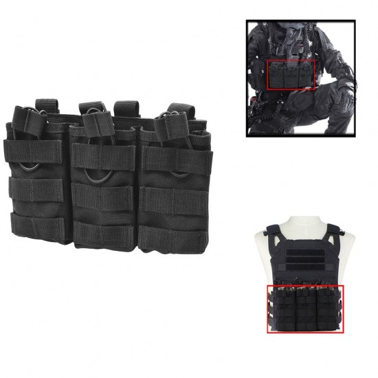 M4 M16 Nylon Magazine Pouch Military Tactical Pouch Molle Rifle Hunting Accessories Waist Pack Paintball Airsoft 5.56 Mag Bag