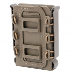 Outdoor 5.56 7.62 Fast Magazine Pouch Quick Release Tactical Mag Nylon Holster Case Box Replacement for Molle System Belt