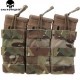 EmersonGear Tactical 5.56 .223 Magazine Pouch MOLLE Modular Triple Open Top Tactical Airsoft Mag Pouch