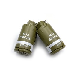 MGP Kids Toys for Boy m18 Grenade Style Smoke Bomb Hand Thrown Plastic Explosion Bomb for 6mm-8mm Water Gel Ball funny toy