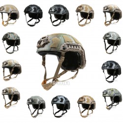 FMA Tactical Camouflage SF Super High Cut Helmet Paintball TB1315A M/L L/XL