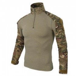 US Army Tactical Military Uniform Airsoft  Camouflage Combat-Proven Shirts Rapid Assault Long Sleeve Shirt Battle Strike