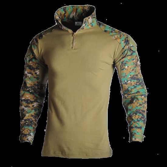 Tactical Combat Shirt Military Uniform Us Army Clothing Tatico Tops Airsoft Multicam Camouflage Hunting Fishing Clothes Mens