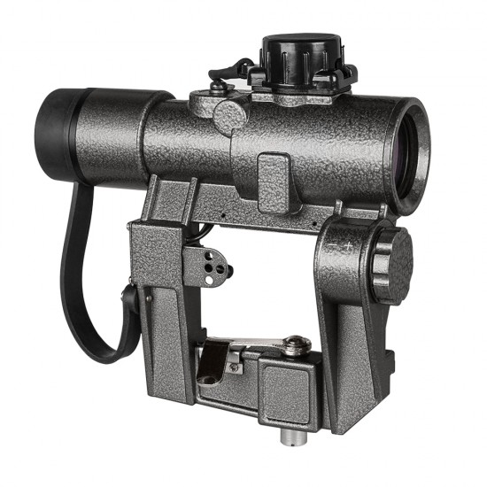 SVD 1x30 Tactical Hunting Riflescope Red Dot Sight With Side-Rail Mount For Airsoft Spotting Shooting Rifle AK47/74 Scope