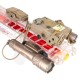 Element AR 15 Airsoft AN/PEQ 15 Tactical Flashlight Red Laser IR Laser Light Hunting Lamp WMX200 LA-5/PEQ-15 Airsoft Gun  Light