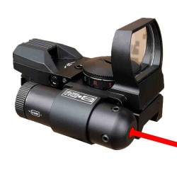 HD101B Red Dot BK Scope DE QD Sight 11mm / 20mm Dovetail Riflescope Reflex Optics Sight For Hunting Rifle Gun Airsoft