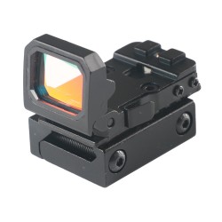 Adjustable Mini RMR Red Dot Sight Scope Collimator Pistol Rifle Reflex Sight 20mm Rail For Hunting Airsoft Optics Sight
