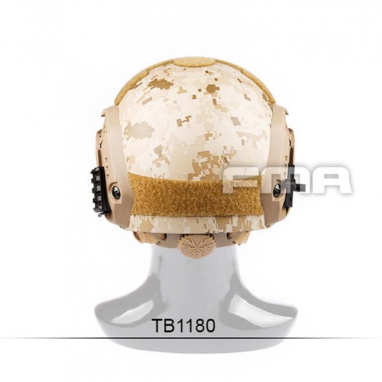 FMA New Desert Camouflage Maritime Helmet AOR1 TB1180 M/L L/XL for Airsoft Climbing