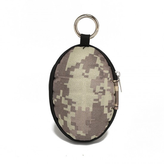 Grenade Style Pouch, Professional Coin Purse Keychain Case, Small EDC Pouch Holder for Money Change, Keys, Earphone Bag Pocket.