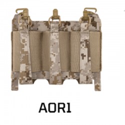 Tactical Vest Elastic Laser Triple  Panel   AOR1/MC/MCBK/RG