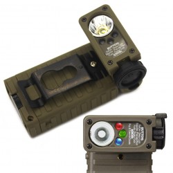 Sidewinder Flashlight IR LED TACTICAL HELMET MOUNT FLASHLIGHT Outdoor hunting