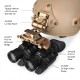 PPT CNC Aluminum PVS-14 Bridge Arm Assembly PVS14 Dovetail Shoe 2pcs Helmet Mounting for Double Night Vision Scopes GZ24-0238