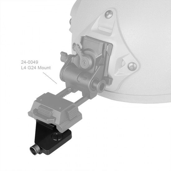 PPT CNC Aluminum PVS-14 Bridge Arm Assembly PVS14 Dovetail Shoe 2pcs Helmet Mounting for Double Night Vision Scopes GZ24-0238