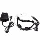 Z Tactical Throat Mic Z003 Headset with Peltor PTT for Kenwood Two Way Radio BaoFeng UV-5R GT-3 UV-5X BF-F8 BF-888S Retevis H777