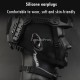 MIC Tactical Throat Microphone Air Tube Headset Outdoor Combat Portable Radio Mic Neckband Hunting Airsoft Throat Microphone