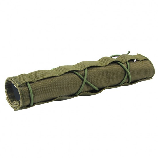22cm Silencer Airsoft Suppressor Cover Heat Shield Sleeve Shooting Muffler Baffler Protect Cover Hunting Accessory