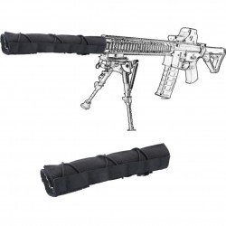 22cm Silencer Airsoft Suppressor Cover Heat Shield Sleeve Shooting Muffler Baffler Protect Cover Hunting Accessory