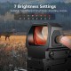 New Arrival 1X22X33 Reflex Sight 4 Reticle Red Dot Sight Optics ON andamp; Off Switch for 20mm Picatinny Weaver Rail Mount