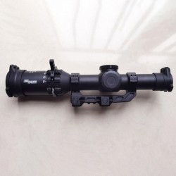 Tactical Rifle Hunting Sight Nitrogen Filled Full Optics Spotting Scope TANGO 6T DVO 1-6X24mm andamp;  ALPHA4 Ultralight Mount Combo