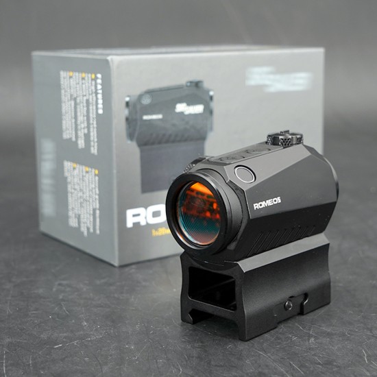 MOTAC ROMEO5 1x20mm Compact 2 MOA Red Dot Sight with Heightandamp;Base Mount For Picatinny Rail with Original Box High-quality 2022Ver