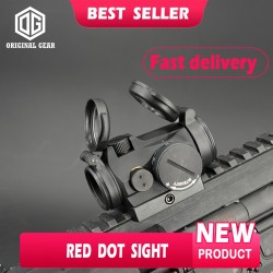 ORIGINAL GEAR 2022 Latest Version Red Dot Sight Optical Scope 20mm  Hunting  Rail Air Rifle Tactical Airsoft Accessories